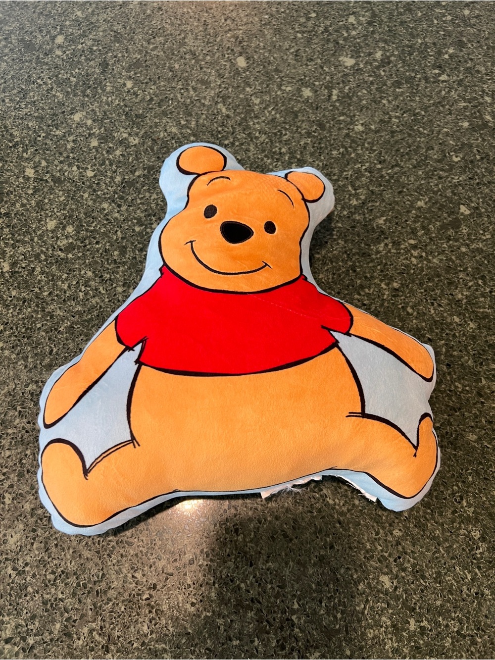 Disney Winnie the Pooh Plush Pillow - Orange, Red, Light Blue